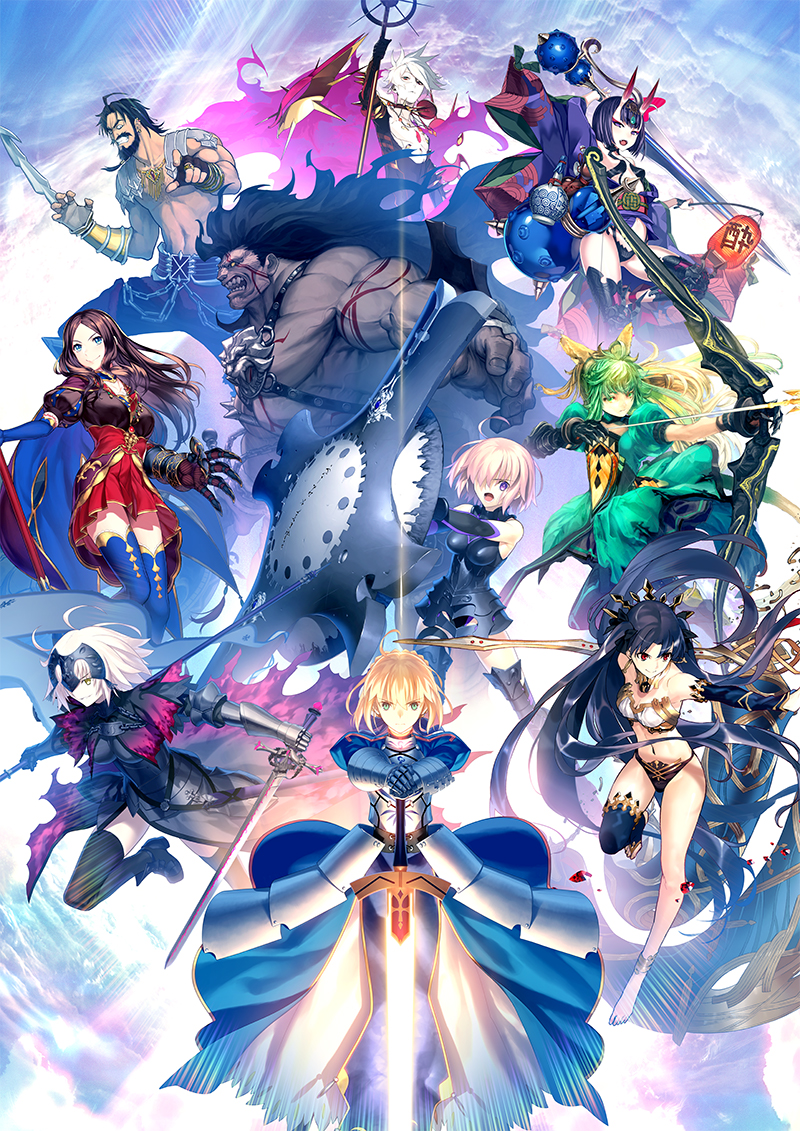 Fate Grand Order Arcade Sega ジャパン アミューズメント エキスポ Jaepo 18公式サイト セガ インタラクティブ